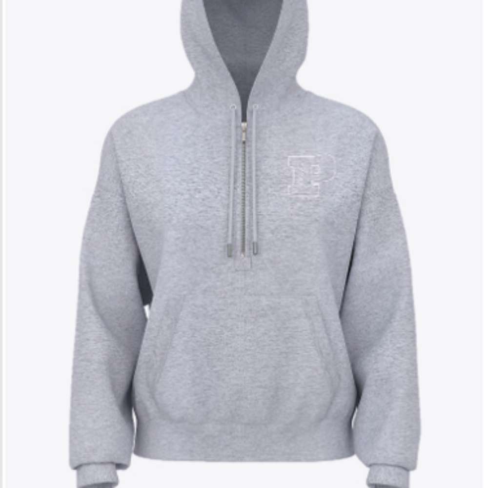 VS Pink Gray Hoodie